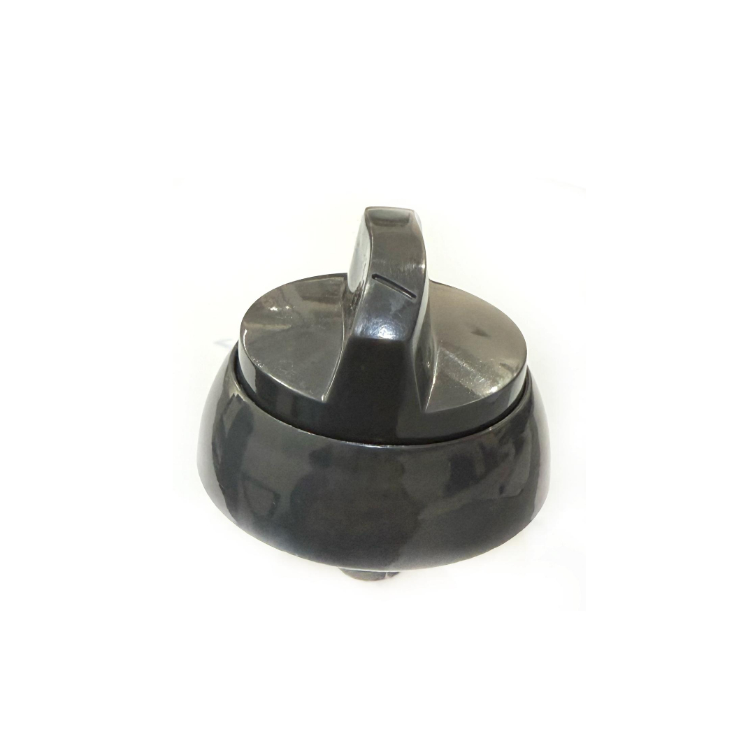 PERILLA COCINA ORBIS - VOLCAN GRIS EJE 6MM x 6